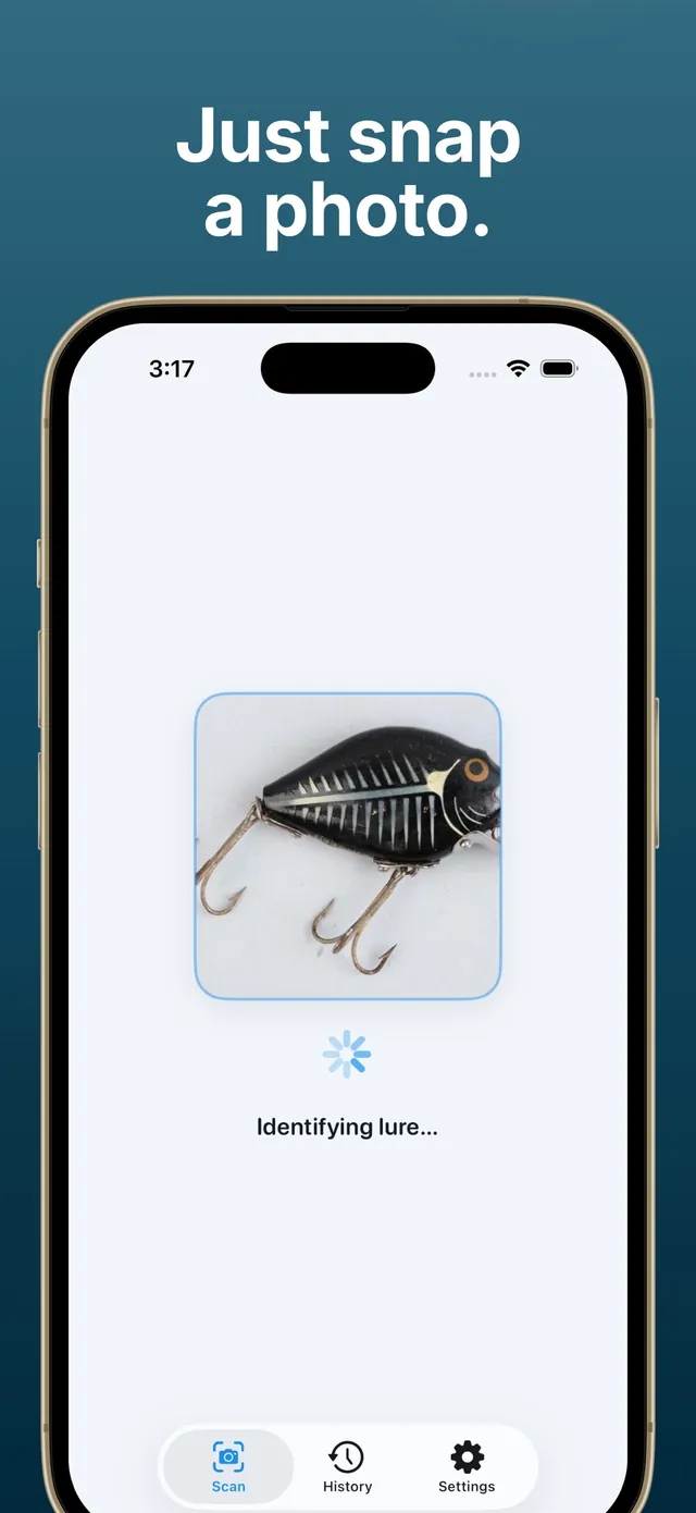 Fishing Lure Identifier app screenshot